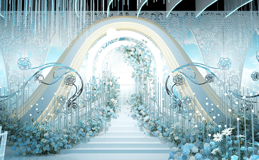 墨江釡香烙馍村水晶厅效果展示